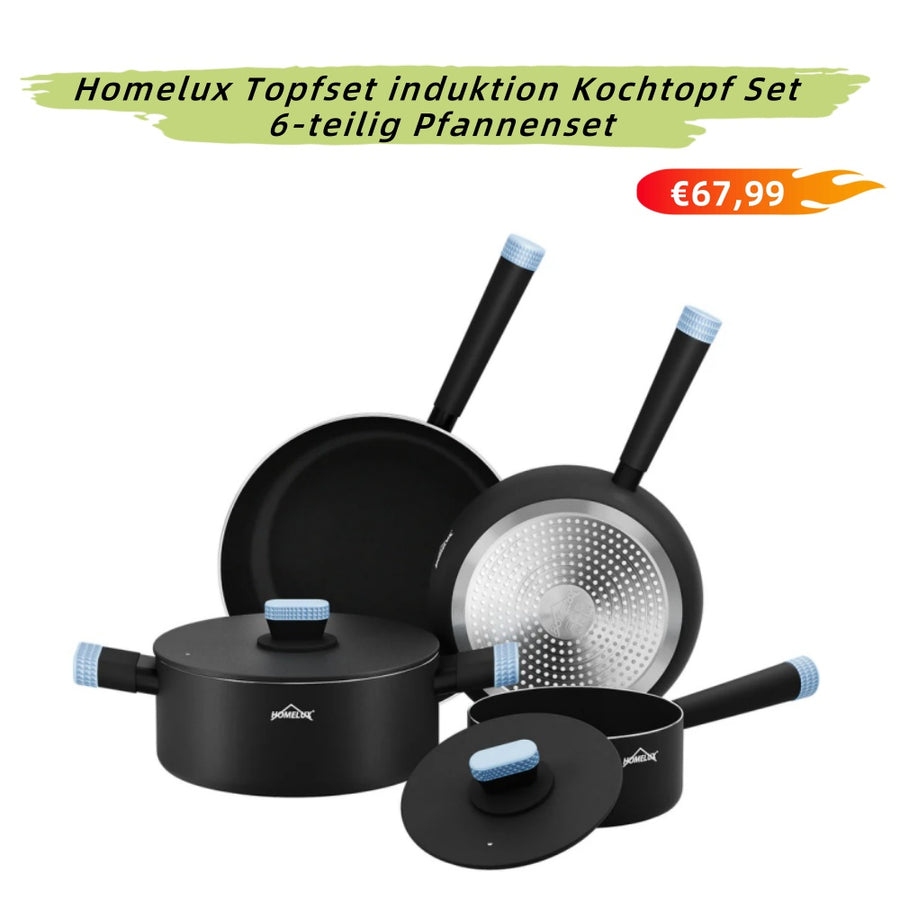 Homelux pot set series - Experience a new cooking experience 