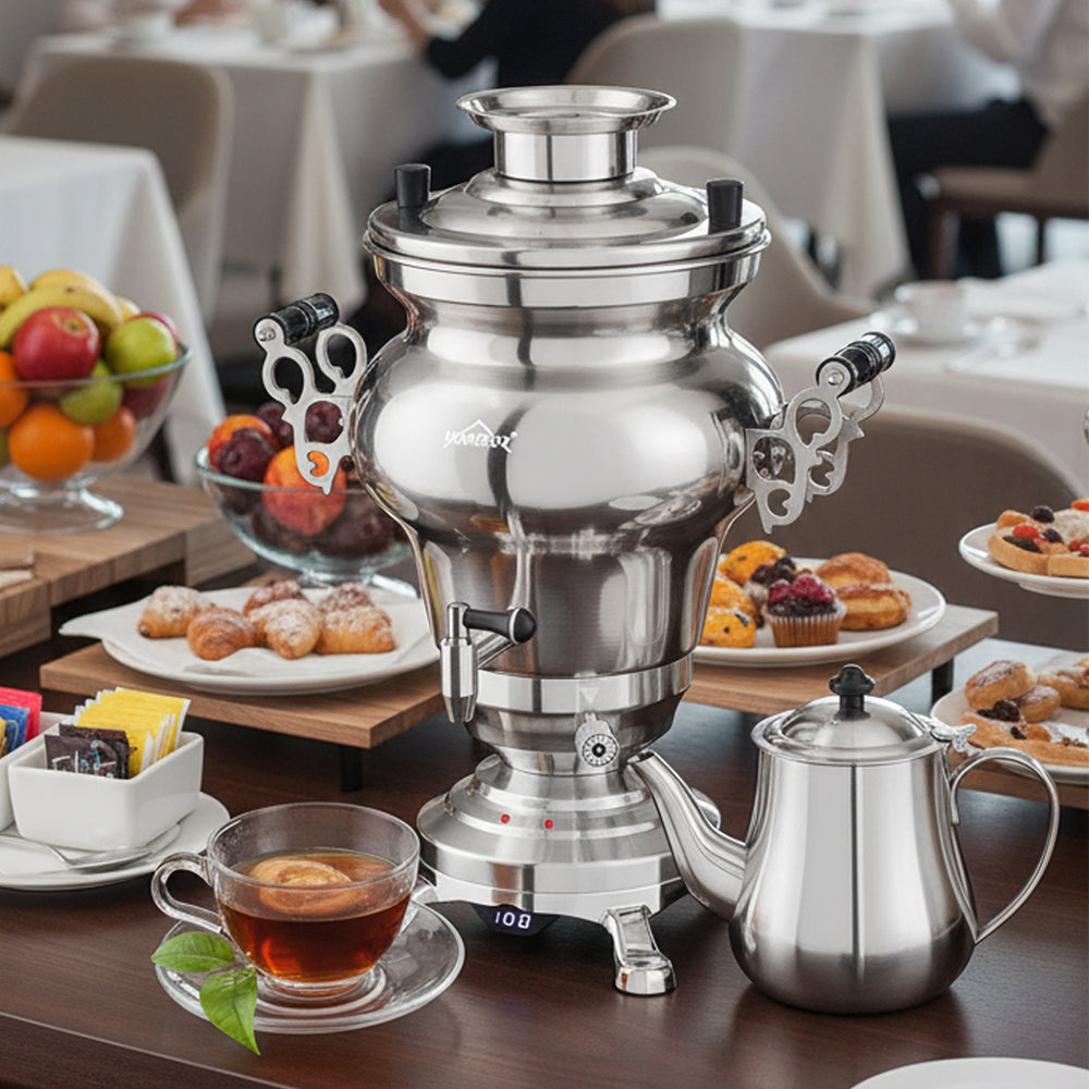 Perfekter Teegenuss ohne ständiges Nachkochen: Ihr Leitfaden zum Homelux Samowar