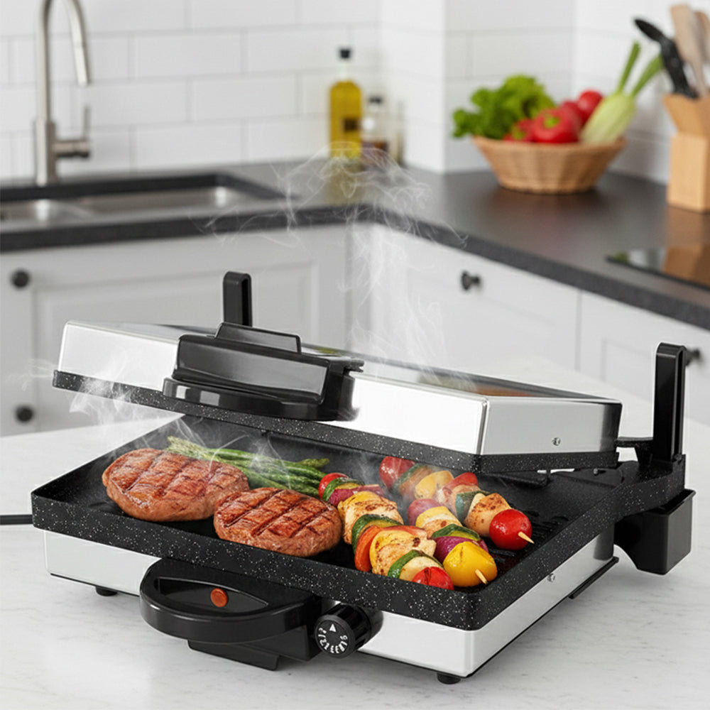 Ein Kontaktgrill als Lösung für schnelles, gesundes und vielseitiges Kochen