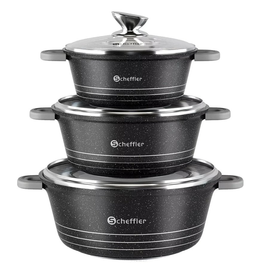Scheffler Topfset für Induktionskochfelder: Gesund und Effizient Kochen