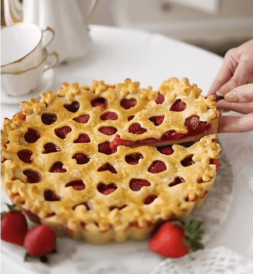 Recipe: Strawberry tart with pie crust