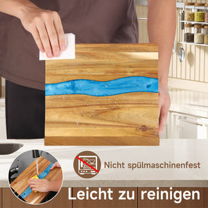 Messerblock Magnetisch, 26x22,5cm, Messerhalter zur sicheren, sauberen und ordentlichen Aufbewahrung von Messern, stabiler Messerblock
