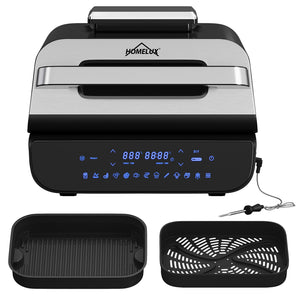 HOMELUX Fritteuse, 6-in-1, Digitalfühler, Touch, 230°C, 1700W