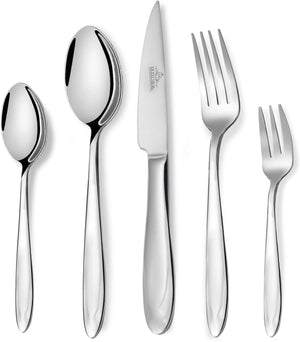 72-piece cutlery set made of shiny 18/10 stainless steel for 12 people. Dishwasher safe &amp; durable. Perfect for every occasion 