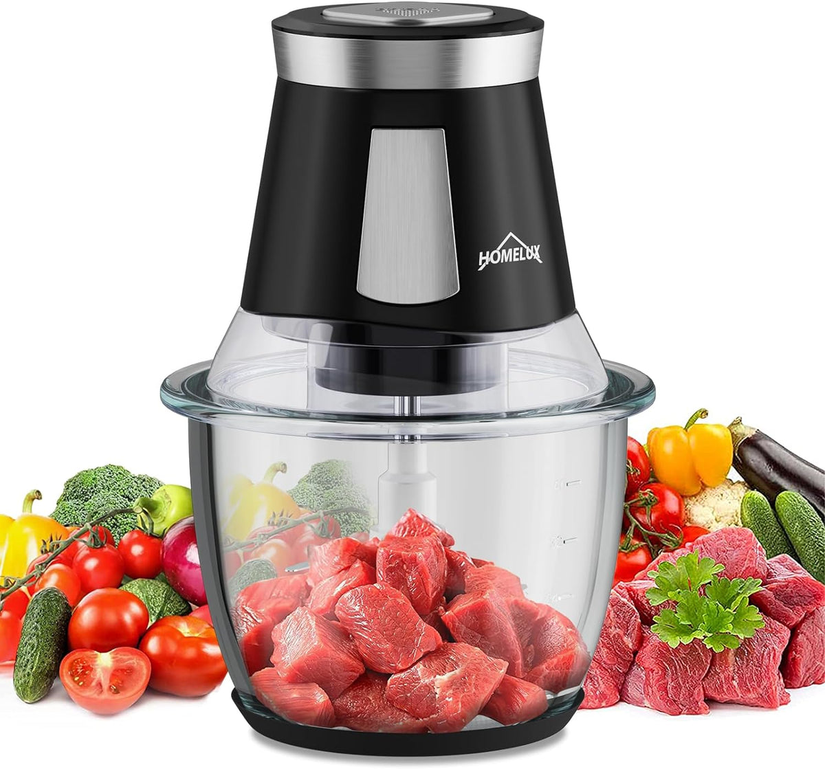 Vielseitiger HOMELUX Topf für gesundes Kochen und einfache Handhabung