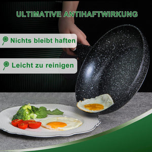 3-piece pan set, pan 20/24/28 cm, frying pan, pans induction 