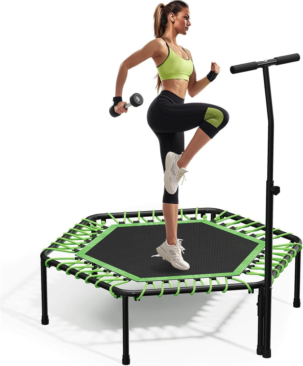 Indoor Mini-Trampolin für effektive Kalorienverbrennung 