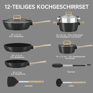 Bruchfester Glasdeckel für sicheres Sichtkochen