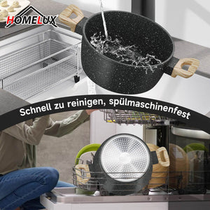 Küchenzubehör Set mit Schöpflöffel und Küchenzange