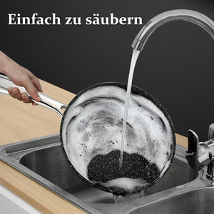 Topfset Scheffler Topfset Induktion 15-teilig, Induktions Töpfe Set,Töpfe mit Glasdeckel, Kochtopf-Set, Töpfe und Pfannen, Induktionsgeeignet