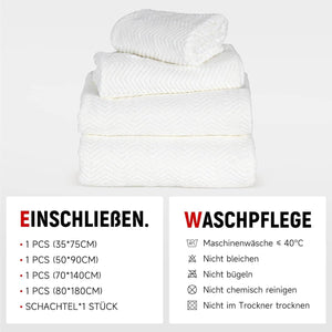 Stilvolles Frottier-Handtuchset – Ideal für den täglichen Gebrauch