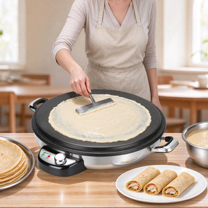 Crêpesmaker Ø50cm 230V 2300 W Fladenbäcker, große Backplatte, Temperaturregler