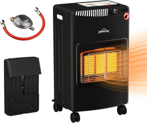 HOMELUX Gasheizung mobiles Raumheizgerät ohne Rauchabzug, 4,2 kW, Energieeffizienzklasse A