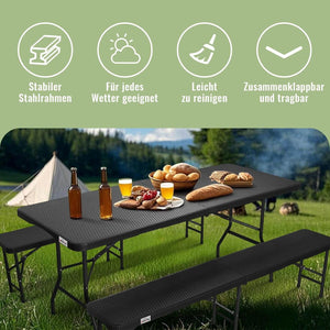 Stabiles Outdoor-Set für Biergärten und Festivals