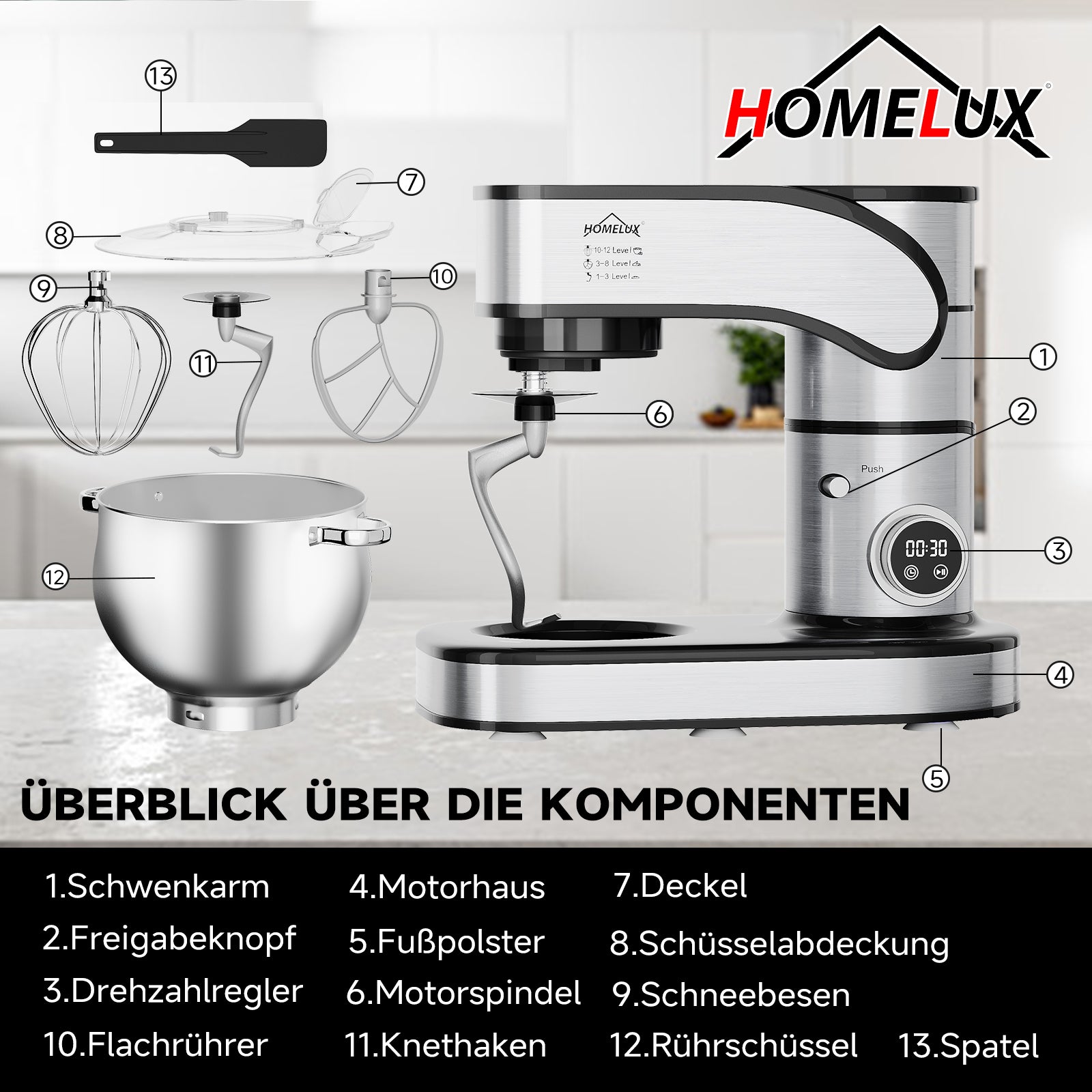 homelux teigmaschine fuer familie und freunde