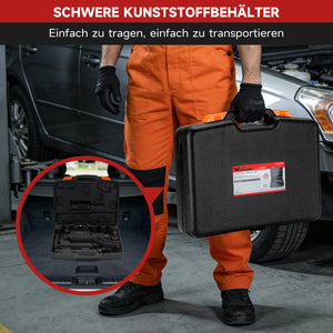 11-teilig Drehmomentvervielfältiger 4800 Nm 1:64 Drehmomentverstärker Radmutternschlüssel Lkw Werkzeug-Set mit Koffer