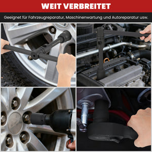 26-tlg. 3/4" Schlagschrauber Steckschlüsselsatz Cr-Mo SAE | Kraftnuss-Set für LKW & Traktoren