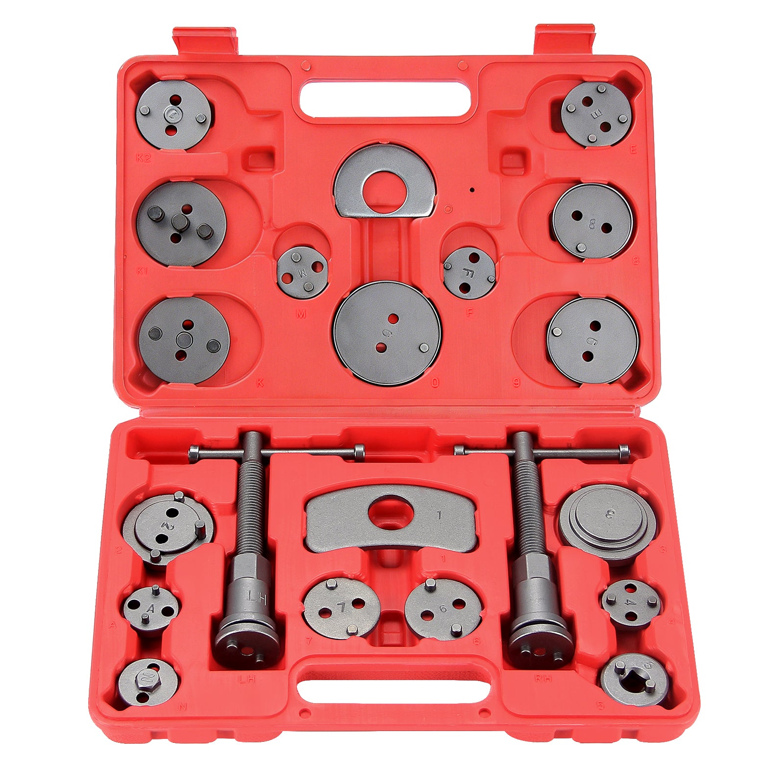 21 tlg. Universal Bremskolbenrücksteller Set Bremssattel Kolben Wind Zurück Tool Kit
