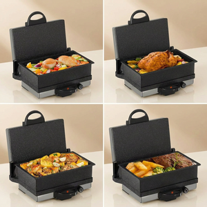2000W Scheffler Elektrogrill Kontaktgrill 3 in 1 Multigrill, Grill, Elektrischer Optigrill