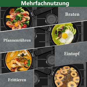 PFOA-freie HOMELUX Bratpfanne – Gesundes Kochen ohne Schadstoffe