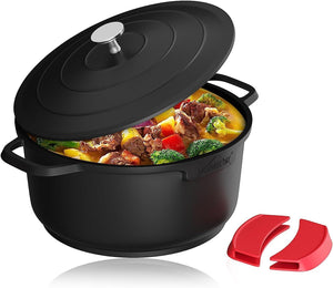 Induction cooking pot 24/28cm pot non-stick coating, for all types of stoves 4L/6L 