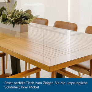 Table foil tablecloth transparent protective film table protection table mat 1.8mm PVC