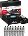 Gas cooker + 16 gas cartridges